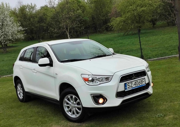 Mitsubishi ASX cena 39999 przebieg: 217000, rok produkcji 2014 z Sosnowiec małe 67